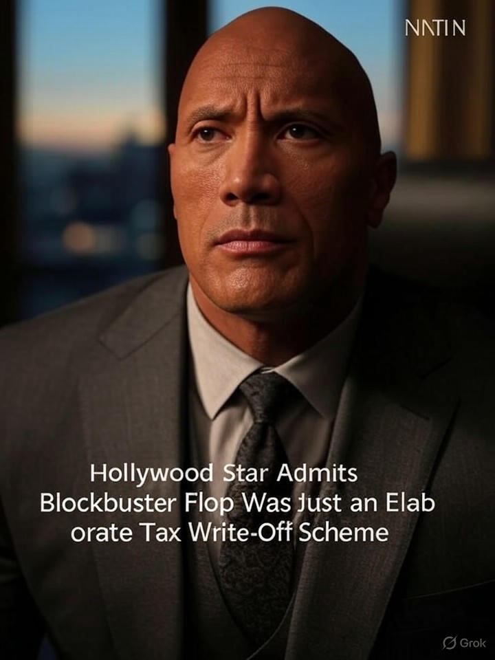 Image that is a representation of Hollywood Star Admits Blockbuster Flop Was Just an Elaborate Tax Write-Off Scheme