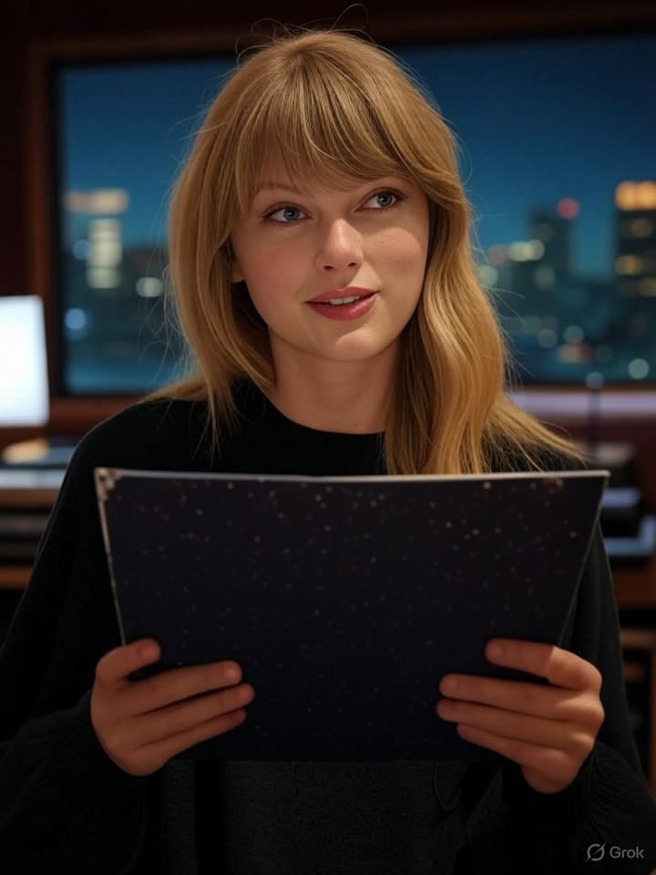 Image that is a representation of Taylor Swift's Surprise Album Drop Causes Global Economy to Pause for Fan Screams