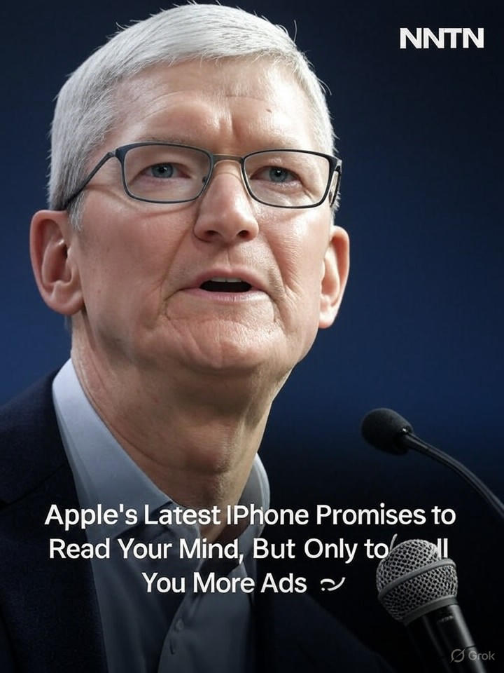 Image that is a representation of Apple's Latest iPhone Promises to Read Your Mind, But Only to Sell You More Ads