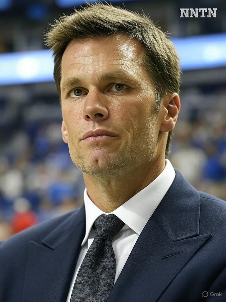 Image that is a representation of Tom Brady Retires Again, This Time to Become a Professional Pickleball Commentator