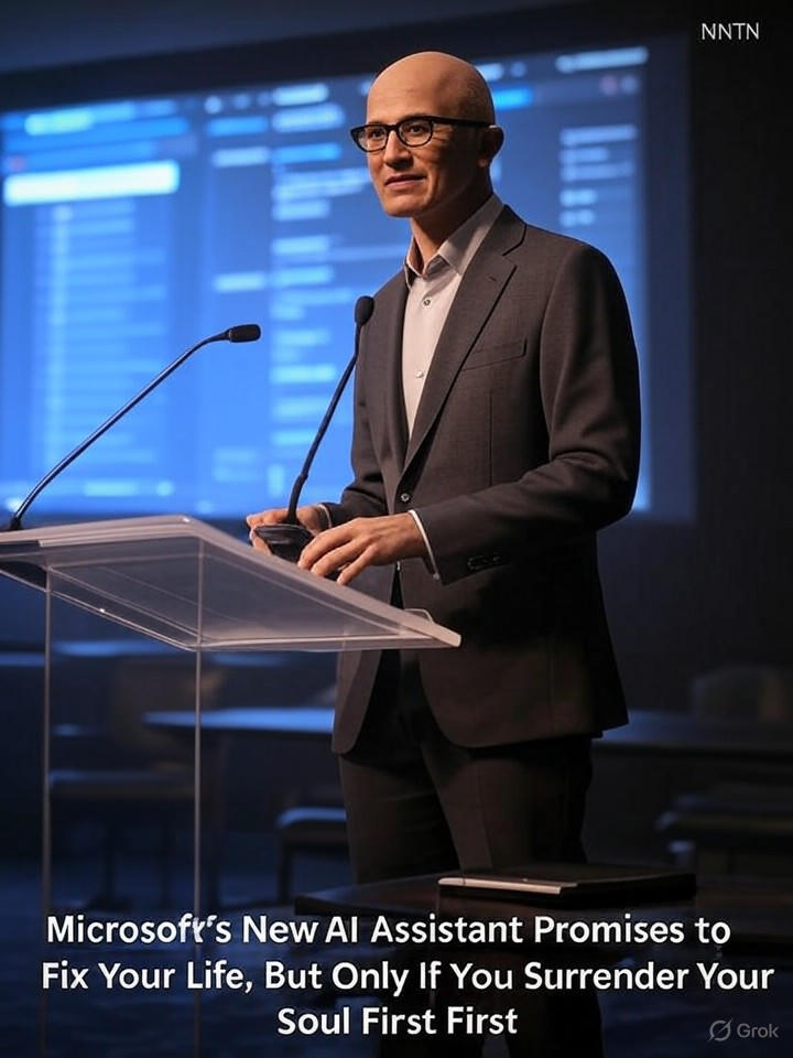 Image that is a representation of Microsoft's New AI Assistant Promises to Fix Your Life, But Only If You Surrender Your Soul First