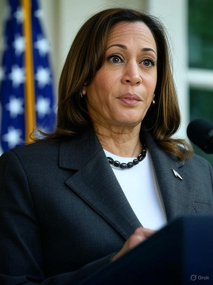 Image that is a representation of President Harris Declares War on Stubbed Toes, Deploys National Guard to Furniture Stores