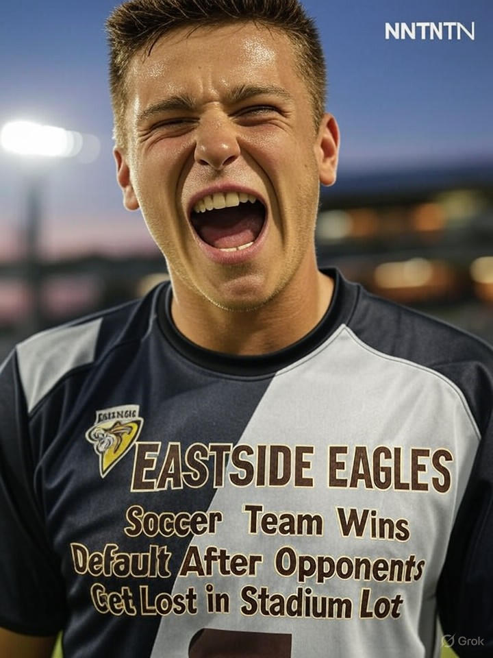 Image that is a representation of Soccer Team Wins by Default After Opponents Get Lost in Stadium Parking Lot