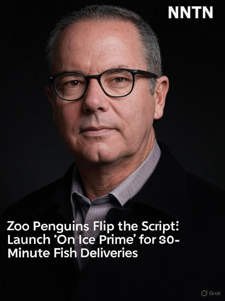 Image that is a representation of Zoo Penguins Flip the Script: Launch 'On Ice Prime' for 30-Minute Fish Deliveries