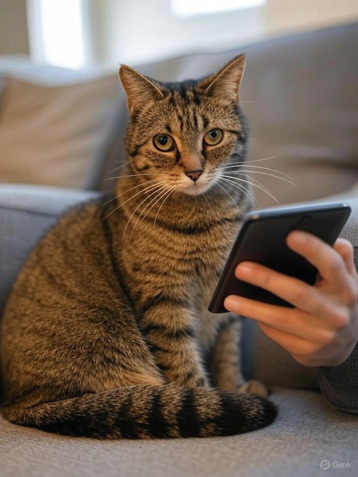 Image that is a representation of New App Translates Cat Meows into Sarcastic Comments