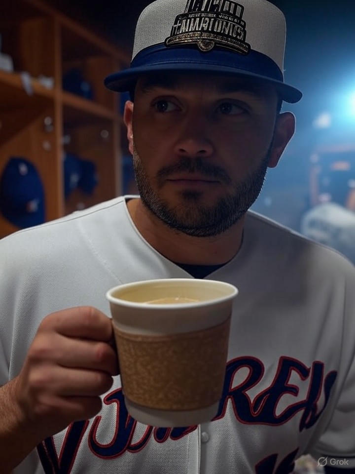 Image that is a representation of World Series Champion's Secret: Steroids or Just Really Good Coffee?