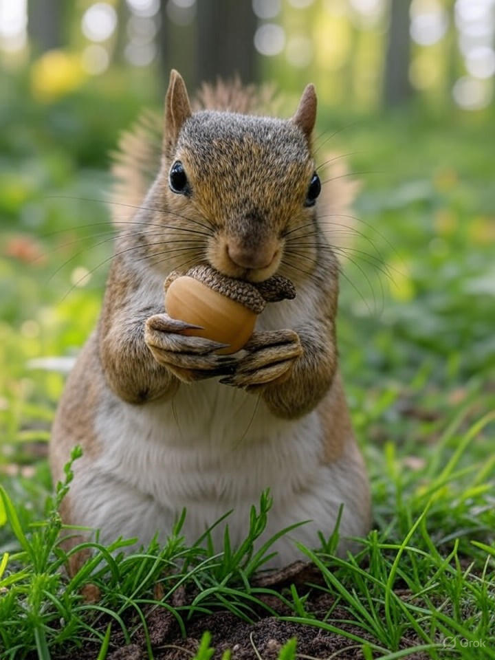 Squirrels Invent New Nut-Hiding Technique: Outsmarting Humans Since Forever