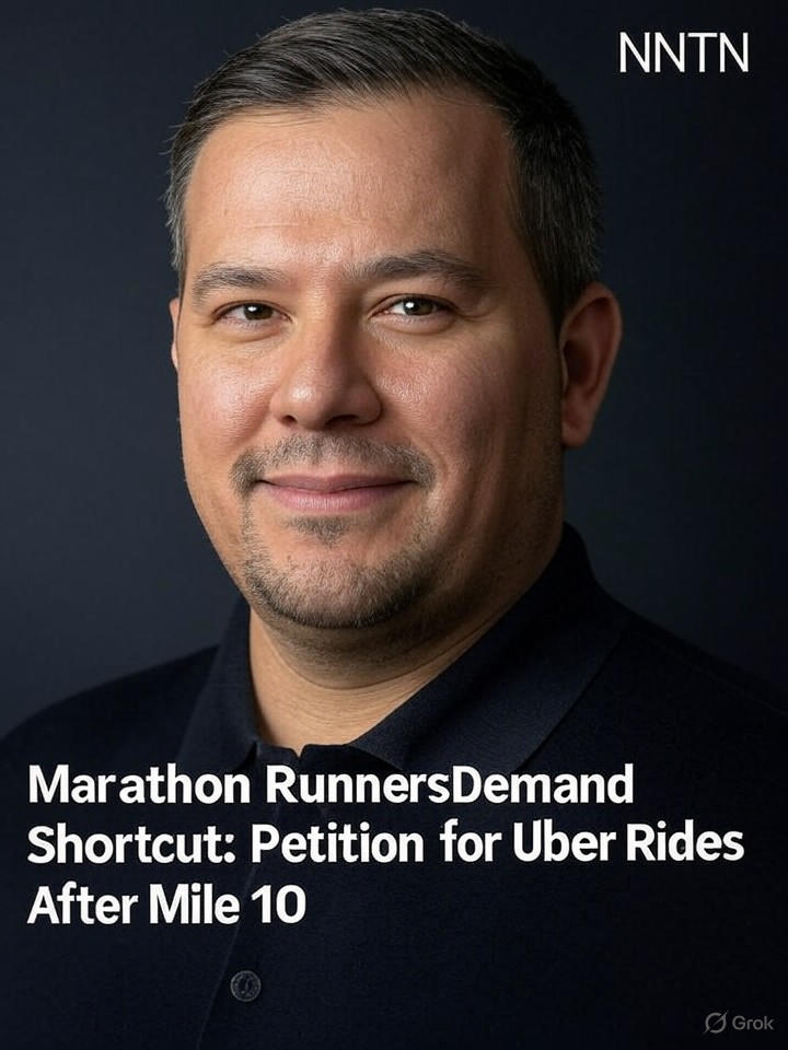 Image that is a representation of Marathon Runners Demand Shortcut: Petition for Uber Rides After Mile 10