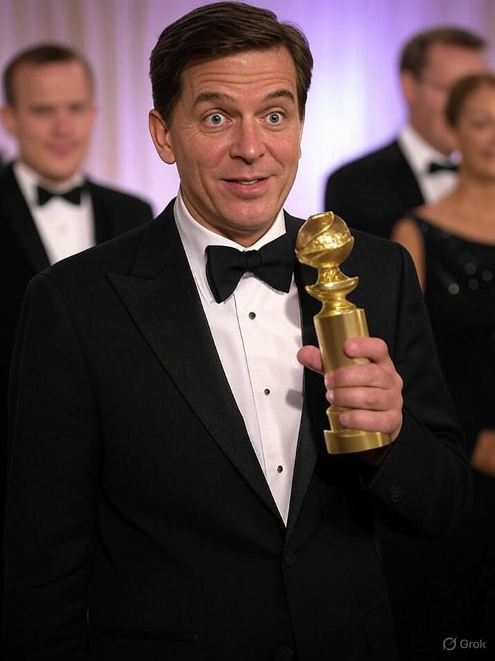 Image that is a representation of Meta-Movie Madness: Actor Bags Award for Portraying Thespian Who Was Just Faking It All Along