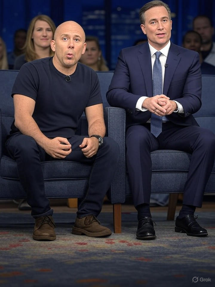 Image that is a representation of Liberals Lose Their Minds as Conservative Invades Late-Night Sanctuary, Accidentally Doubling Ratings