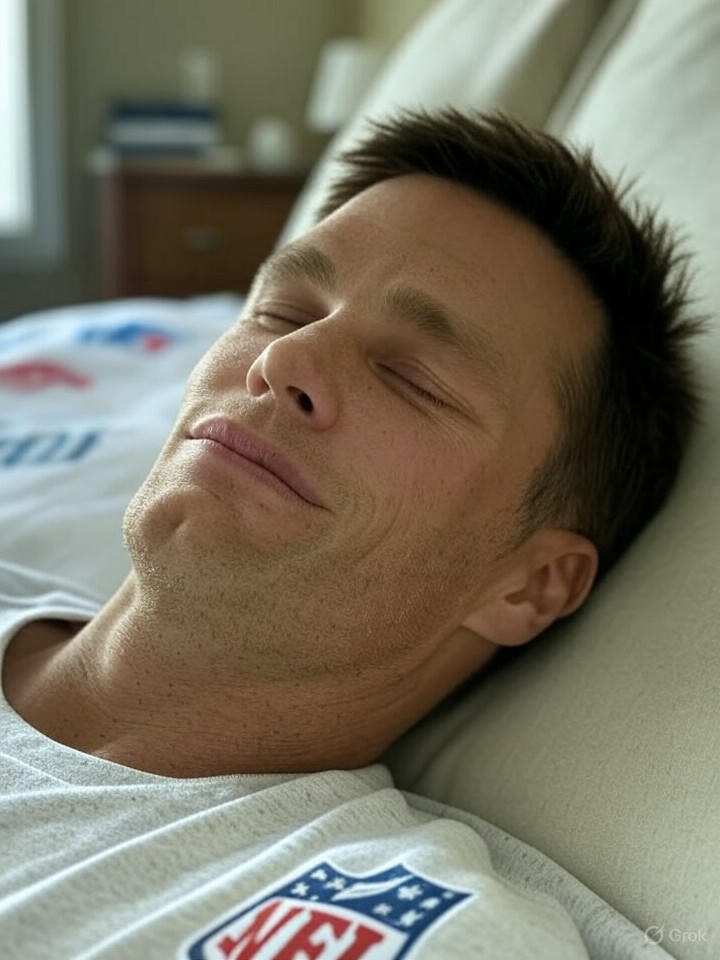 Image that is a representation of Tom Brady Retires Again, This Time to Pursue Career as Professional Napper