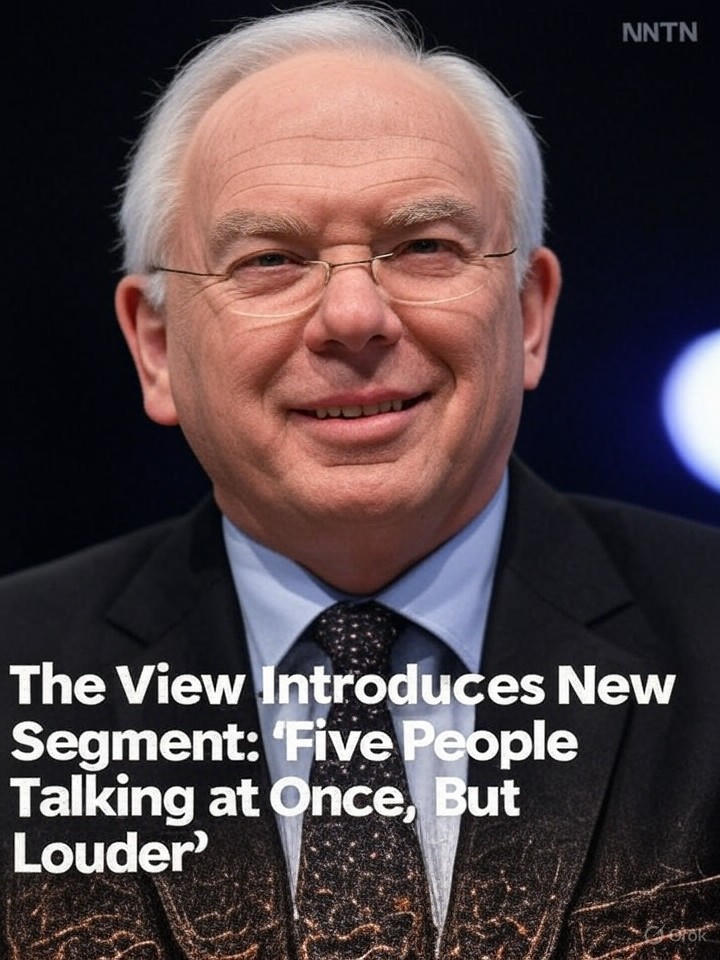 Image that is a representation of The View Introduces New Segment: ‘Five People Talking at Once, But Louder’