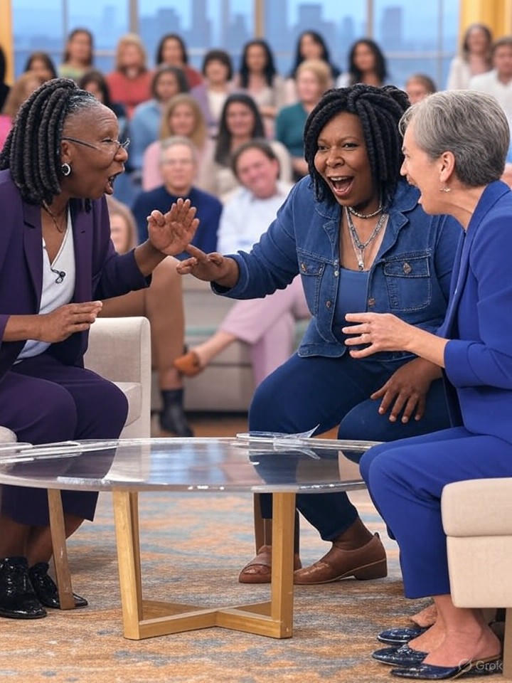 Image that is a representation of The View Introduces New Segment: ‘Five People Talking at Once, But Louder’