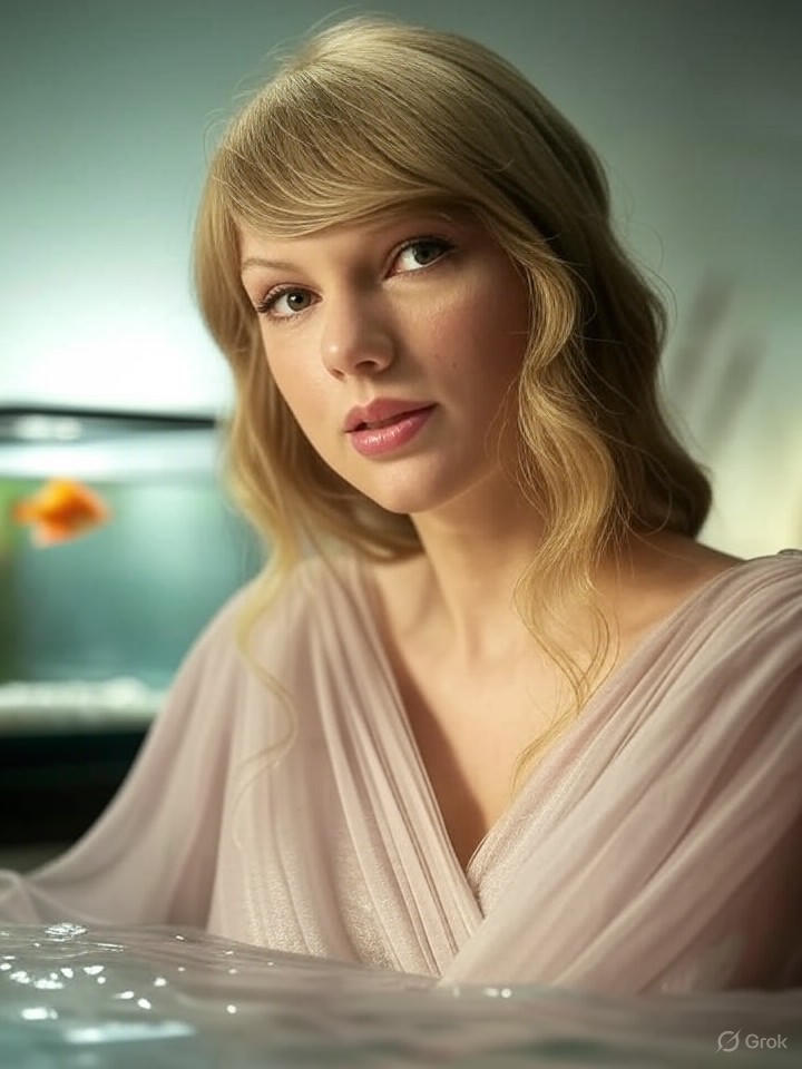Image for Taylor Swift's New Album Drops: Songs About Exes Now Include Her Pet Goldfish's Tragic Betrayal Image that is a representation of Taylor Swift's New Album Drops: Songs About Exes Now Include Her Pet Goldfish's Tragic Betrayal