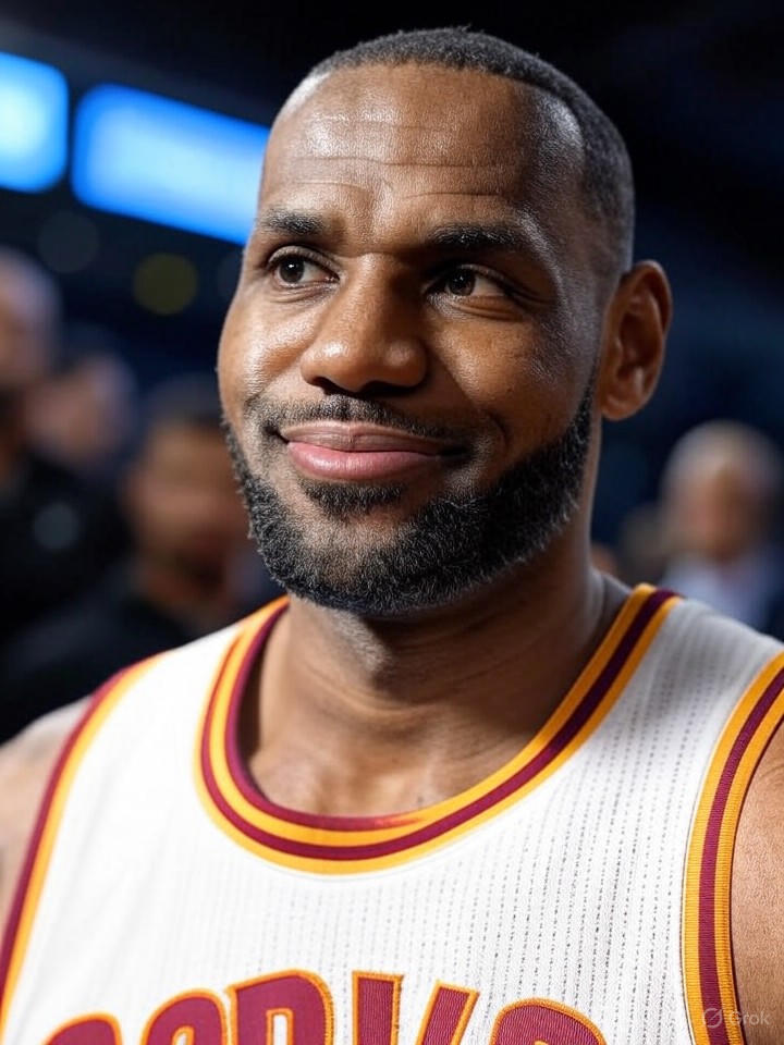 Image that is a representation of NBA Star LeBron James Invents New Move: The 'Retirement Fake-Out' to Keep Fans Guessing