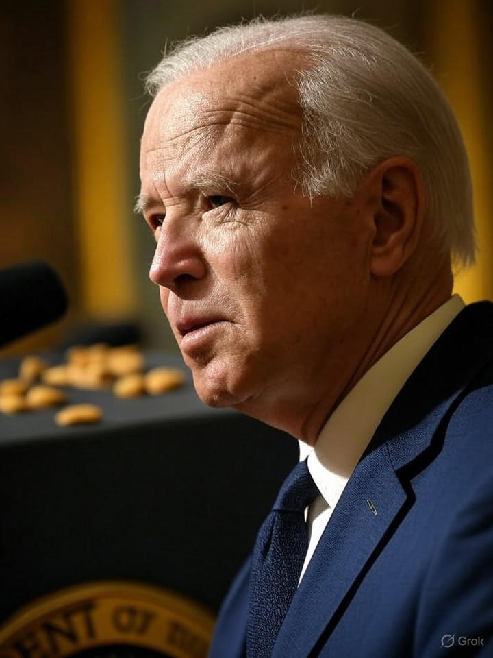 Image that is a representation of Biden's Ghostwriter Admits President's Speeches Are Just Recycled Fortune Cookie Wisdom
