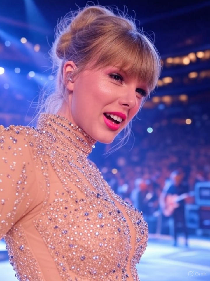 Image that is a representation of Taylor Swift's Concert Tour Now Includes Mandatory Sing-Alongs or Face Exile from the Swiftie Kingdom