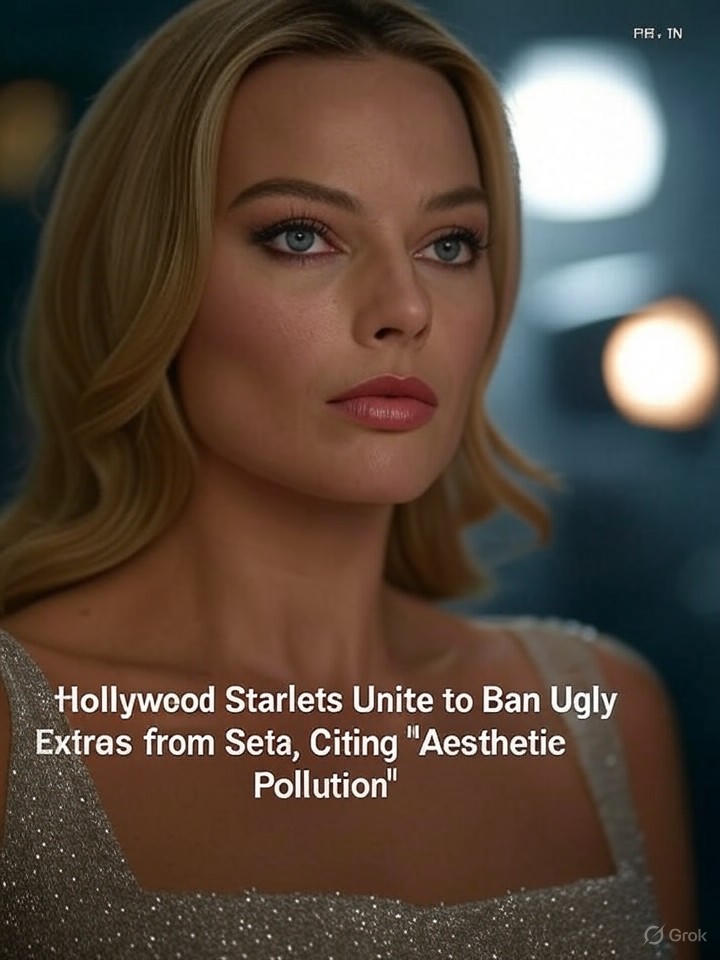 Image for Hollywood Starlets Unite to Ban Ugly Extras from Sets, Citing 'Aesthetic Pollution' Image that is a representation of Hollywood Starlets Unite to Ban Ugly Extras from Sets, Citing 'Aesthetic Pollution'