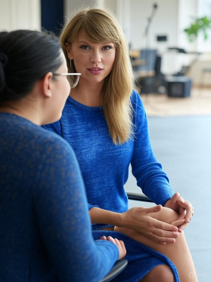 Image for Taylor Swift's Concert Tour Now Includes Mandatory Therapy Sessions for Overzealous Fans Image that is a representation of Taylor Swift's Concert Tour Now Includes Mandatory Therapy Sessions for Overzealous Fans