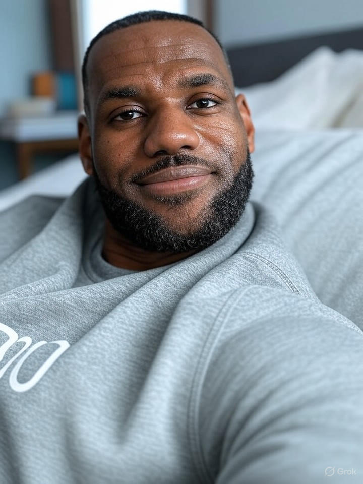 Image that is a representation of NBA Star LeBron James Retires to Pursue Career as Professional Napper