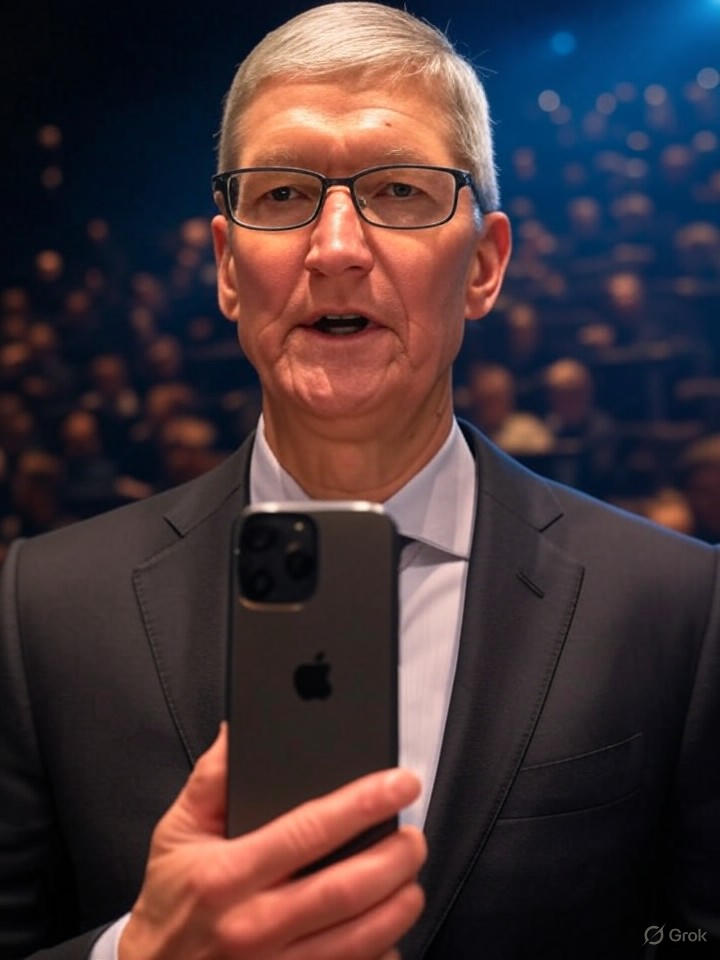 Image for Apple's New iPhone 27 Promises to Read Your Mind, But Only If You Think Happy Thoughts About Tim Cook Image that is a representation of Apple's New iPhone 27 Promises to Read Your Mind, But Only If You Think Happy Thoughts About Tim Cook