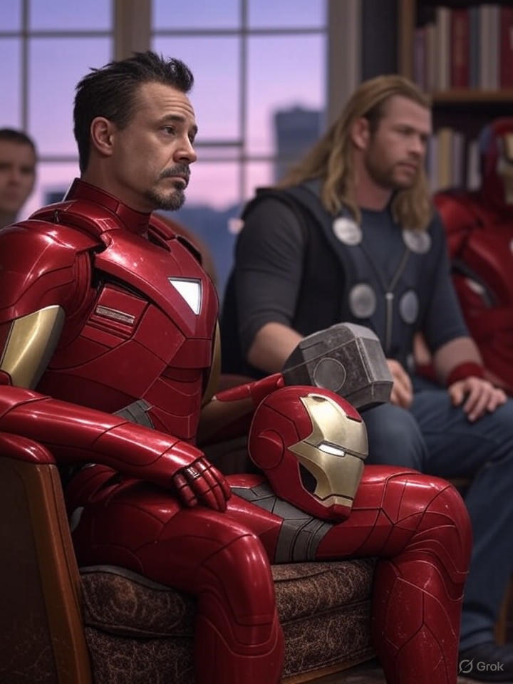 Image for Hollywood's Latest Blockbuster: 'Avengers: Infinite Therapy Sessions' Where Superheroes Just Talk About Their Feelings Image that is a representation of Hollywood's Latest Blockbuster: 'Avengers: Infinite Therapy Sessions' Where Superheroes Just Talk About Their Feelings