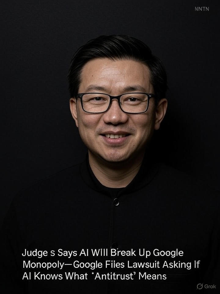 Image that is a representation of Judge Says AI Will Break Up Google Monopoly—Google Files Lawsuit Asking If AI Knows What ‘Antitrust’ Means