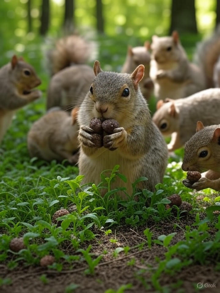 Image that is a representation of Squirrels Launch Acorn Stock Market, Outperform Wall Street in Nutty Gains
