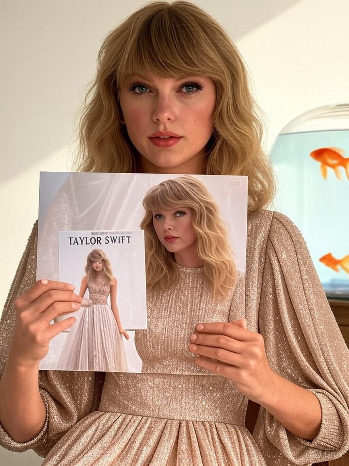 Image for Taylor Swift's Latest Album Drops, Featuring Songs About Her Pet Goldfish's Existential Crisis Image that is a representation of Taylor Swift's Latest Album Drops, Featuring Songs About Her Pet Goldfish's Existential Crisis