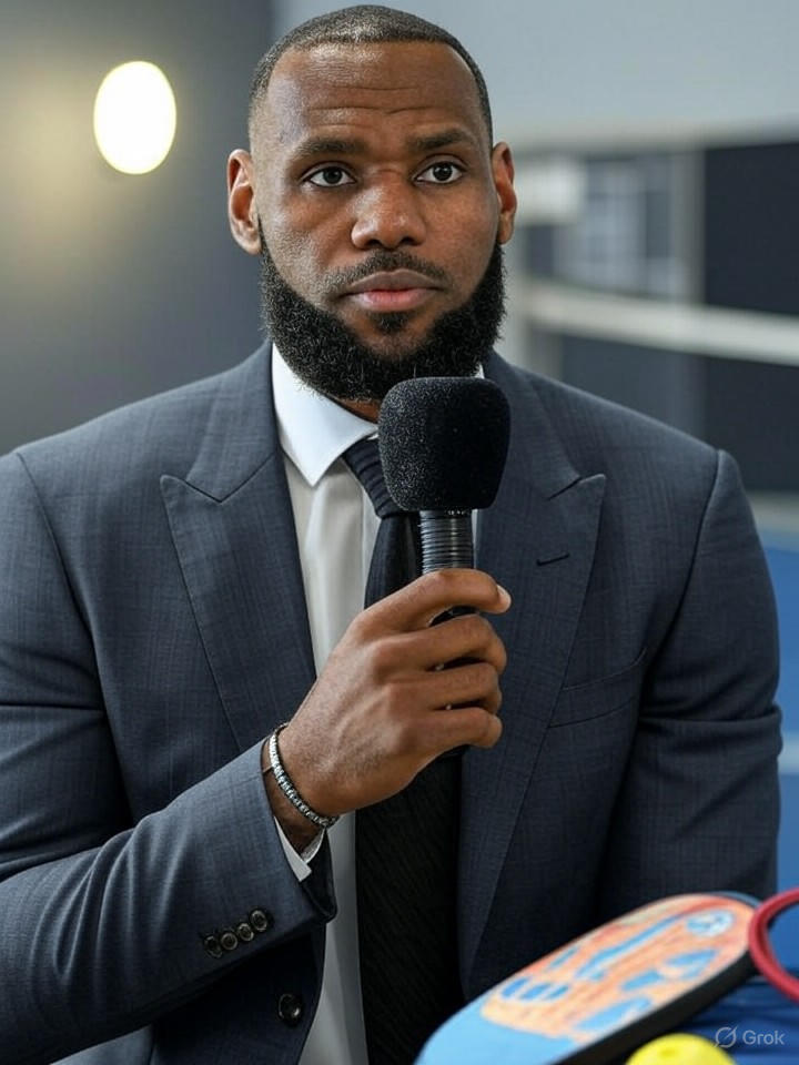 NBA Star LeBron James Retires to Become Professional Pickleball Commentator
