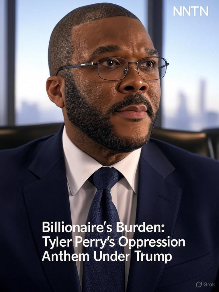 Image for Billionaire's Burden: Tyler Perry's Oppression Anthem Under Trump Image that is a representation of Billionaire's Burden: Tyler Perry's Oppression Anthem Under Trump