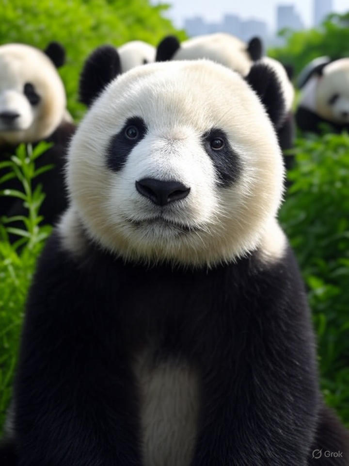 Image that is a representation of Pandas Bolt Back to China After American Bamboo Proves Too Flavored with Freedom and Capitalism
