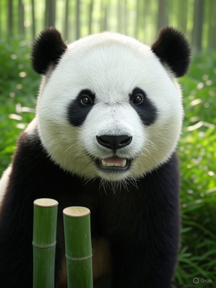 Image that is a representation of Panda Diplomat Returns Home, Leaves Trail of Bamboo Debt and Cute Overload