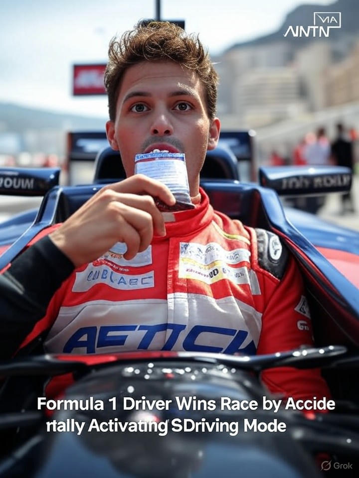 Image that is a representation of Formula 1 Driver Wins Race by Accidentally Activating Self-Driving Mode